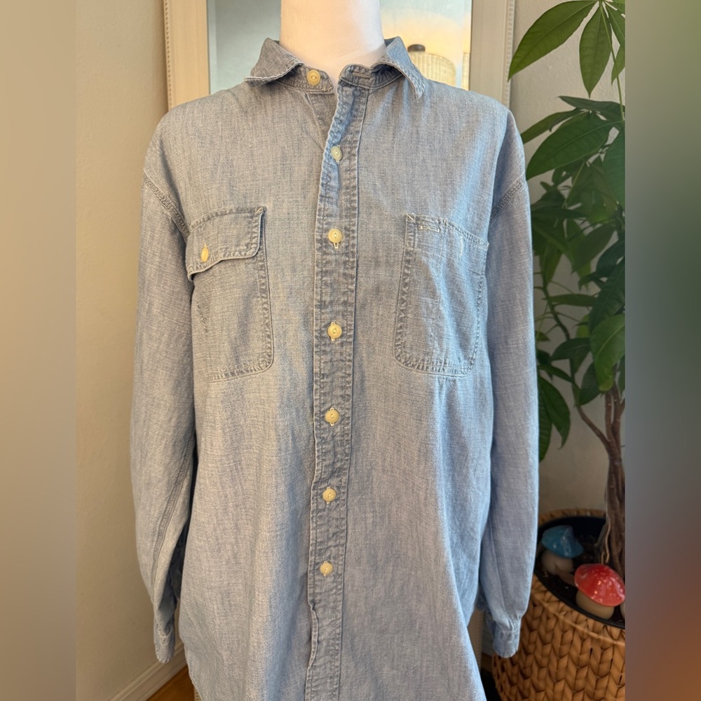 Ralph Lauren Denim Button Down Shirt - Picture 3 of 7